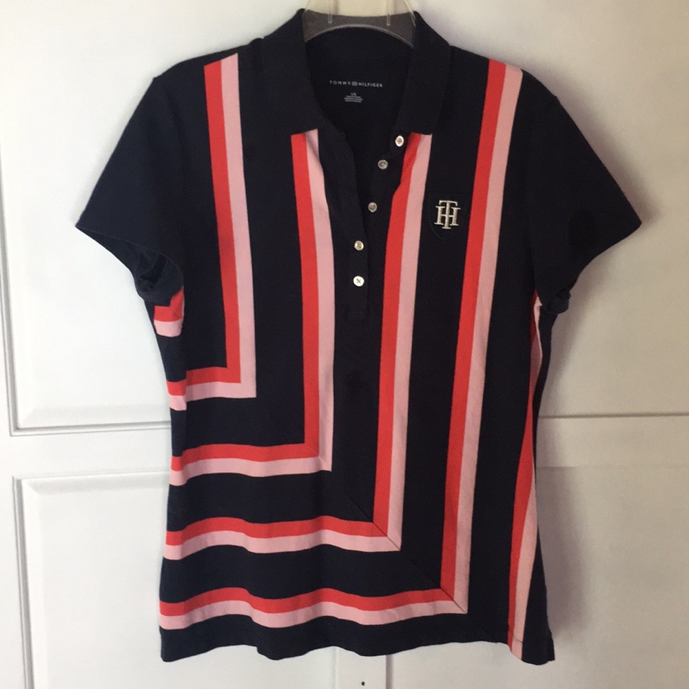 Blue striped shirt by Tommy Hilfiger Size L